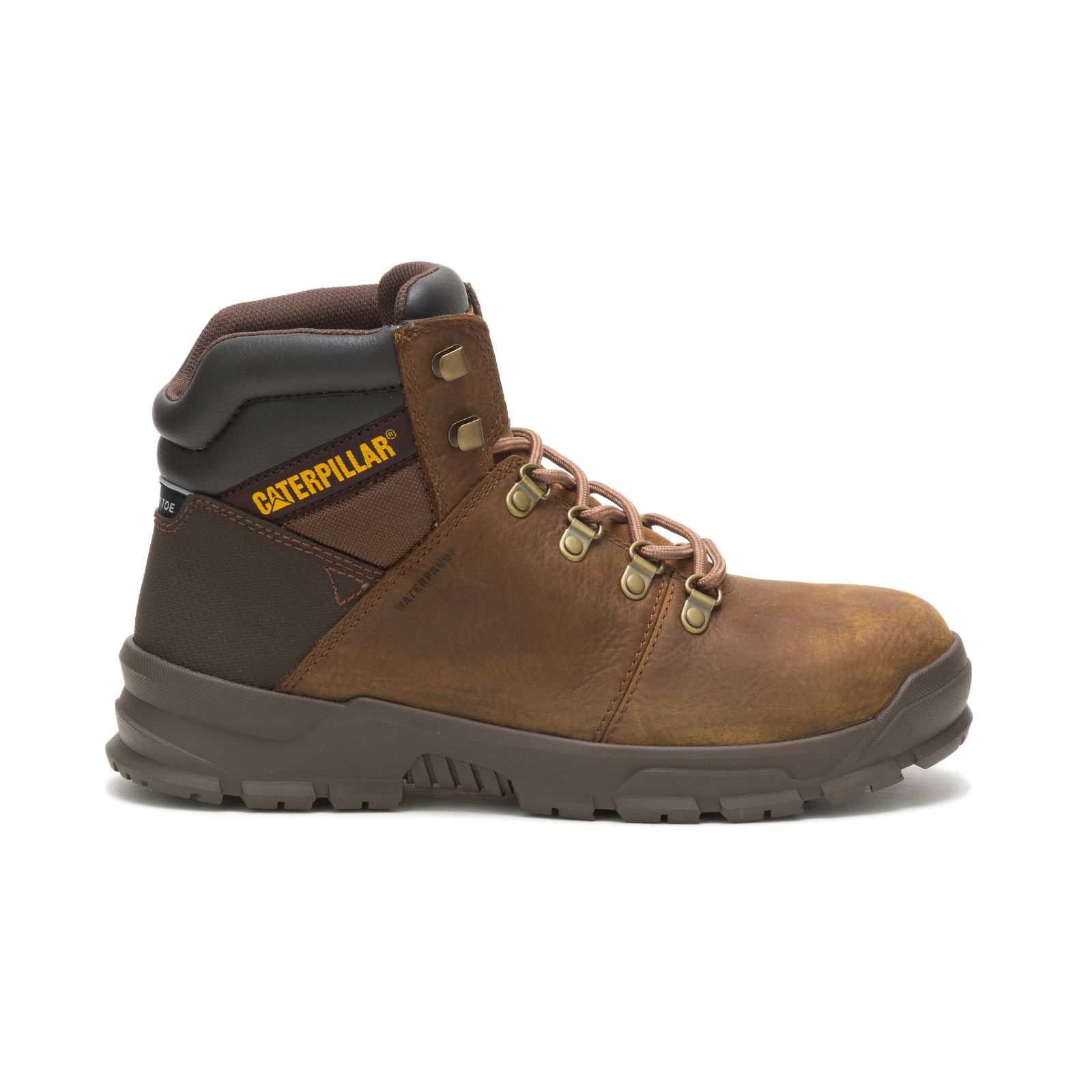 Caterpillar Charge Waterdichte Alloy Neus Werklaarzen Heren Bruin | NL-3689