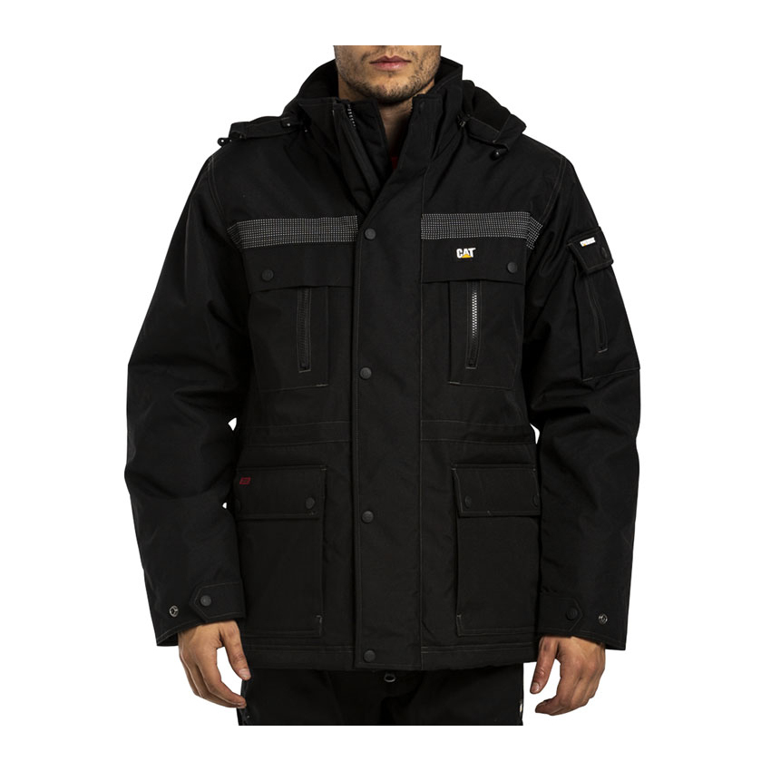 Caterpillar Heavy Insulated Jas Heren Zwart | NL-2318