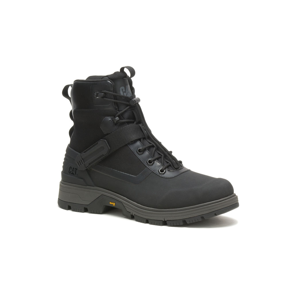 Caterpillar Leverage Gesp Wandelschoenen Heren Zwart | NL-1602
