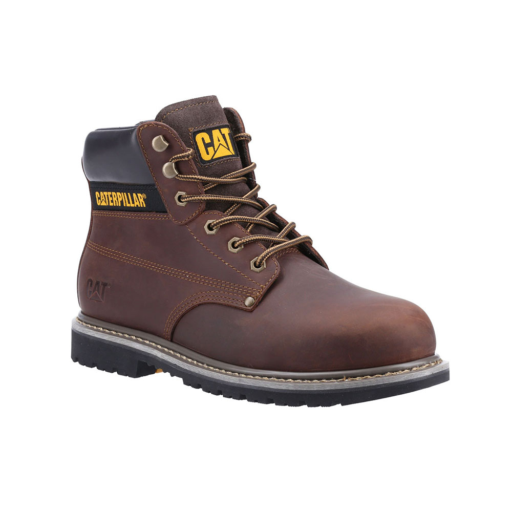 Caterpillar Powerplant Astm Veiligheidsschoenen Heren Bruin | NL-6057