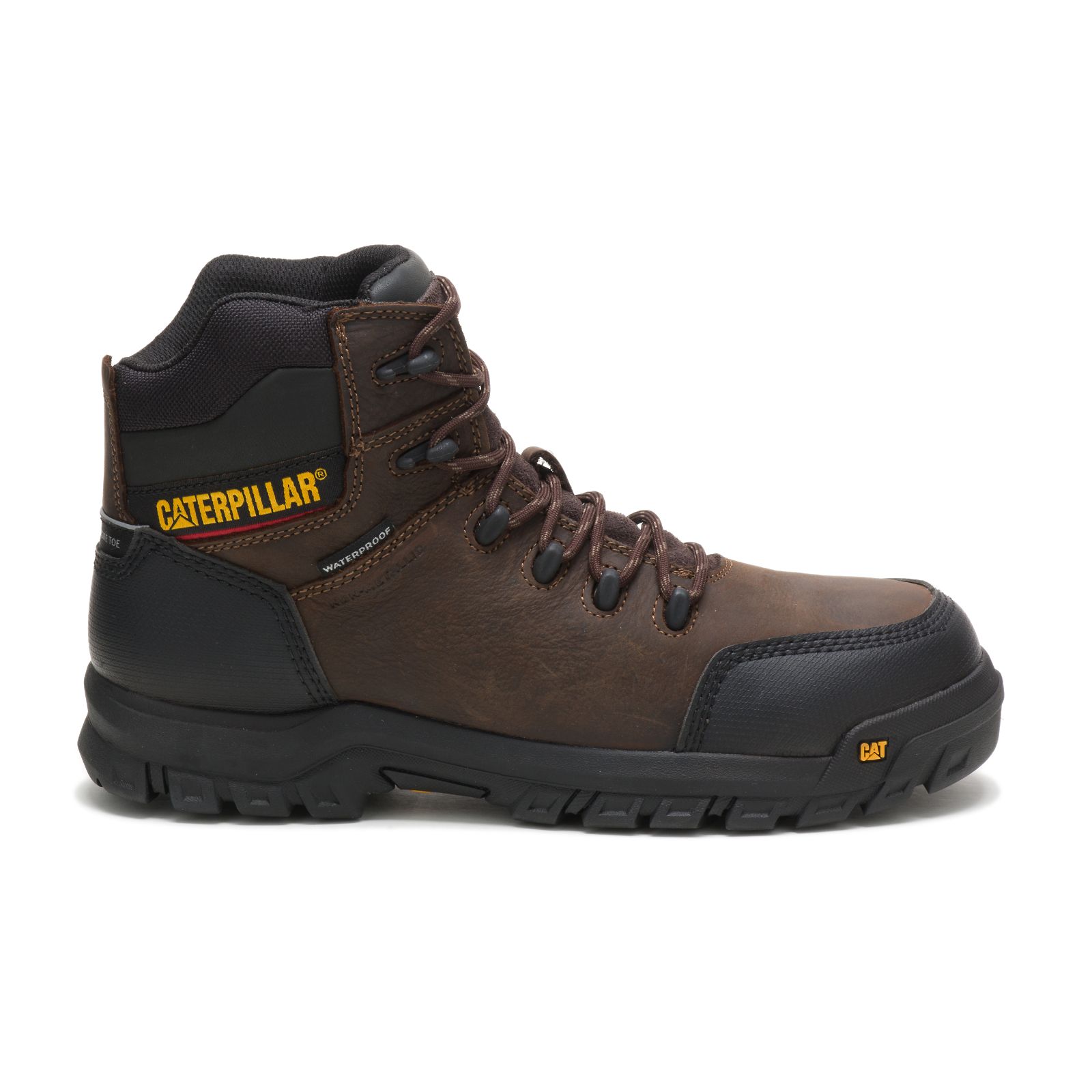 Caterpillar Resorption Waterdichte Composite Neus Werklaarzen Heren Bruin | NL-5217